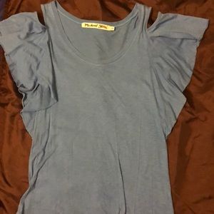 Blue Micheal Stars top